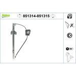 Fensterheber 851314 Fensterheber 851314