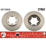 Bremsscheibe DF7305S