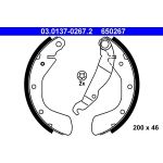 Bremsbackensatz 03.0137-0267.2