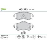 Valeo 601293 Bremsbelagsatz, Scheibenbremse Valeo 601293 Bremsbelagsatz, Scheibenbremse