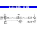 ATE 24.5290-0485.3 Bremsschlauch ATE 24.5290-0485.3 Bremsschlauch