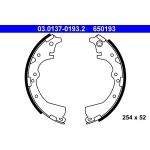 ATE 03.0137-0193.2 Bremsbackensatz ATE 03.0137-0193.2 Bremsbackensatz