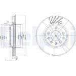 Delphi BG3405C Bremsscheibe Delphi BG3405C Bremsscheibe