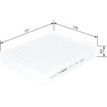 BOSCH 1 987 435 003 Innenraumfilter