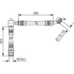 BOSCH 1 987 481 486 Bremsschlauch BOSCH 1 987 481 486 Bremsschlauch