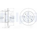 Bremsscheibe BG3561 Bremsscheibe BG3561