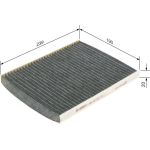 BOSCH 1 987 432 415 Innenraumfilter FILTER+ BOSCH 1 987 432 415 Innenraumfilter FILTER+