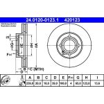 Bremsscheibe 24.0120-0123.1