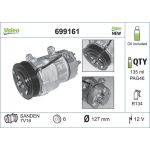 Valeo 699161 Kompressor, Klimaanlage CORE-FLEX Valeo 699161 Kompressor, Klimaanlage CORE-FLEX