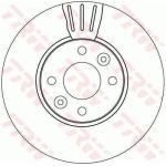 Bremsscheibe DF4267 Bremsscheibe DF4267