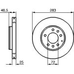 Bremsscheibe 0 986 479 132 Bremsscheibe 0 986 479 132