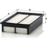 MANN-FILTER C 28 017 Luftfilter MANN-FILTER C 28 017 Luftfilter