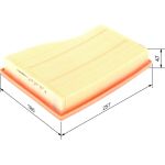 Luftfilter F 026 400 593 Luftfilter F 026 400 593