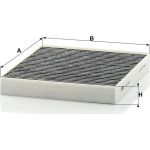 MANN-FILTER CUK 2252 Innenraumfilter, Aktivkohlefilter MANN-FILTER CUK 2252 Innenraumfilter, Aktivkohlefilter