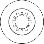 Bremsscheibe DF3001 Bremsscheibe DF3001