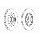 Ferodo DDF1572C-1 Bremsscheibe PREMIER Ferodo DDF1572C-1 Bremsscheibe PREMIER