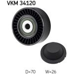 Umlenk-/Führungsrolle, Keilrippenriemen VKM 34120 Umlenk-/Führungsrolle, Keilrippenriemen VKM 34120