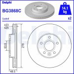Bremsscheibe BG3868C Bremsscheibe BG3868C