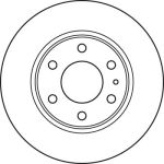 Bremsscheibe DF4988S