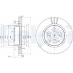 Bremsscheibe BG2767 Bremsscheibe BG2767