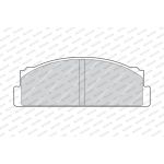 Ferodo FDB29 Bremsbelagsatz, Scheibenbremse PREMIER ECO FRICTION