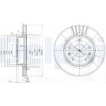 Delphi BG3702 Bremsscheibe Delphi BG3702 Bremsscheibe