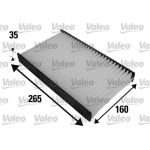 Valeo 698454 Filter, Innenraumluft ESSENTIAL Valeo 698454 Filter, Innenraumluft ESSENTIAL
