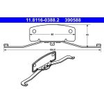 Feder, Bremssattel 11.8116-0388.2 Feder, Bremssattel 11.8116-0388.2