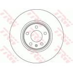TRW DF4358 Bremsscheibe