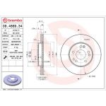 Bremsscheibe 09.4869.34