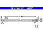 Bremsschlauch 24.5124-0252.3 Bremsschlauch 24.5124-0252.3
