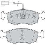 Valeo 601298 Bremsbelagsatz, Scheibenbremse Valeo 601298 Bremsbelagsatz, Scheibenbremse
