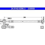ATE 24.5142-0290.3 Bremsschlauch ATE 24.5142-0290.3 Bremsschlauch