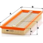 MANN-FILTER C 3874 Luftfilter MANN-FILTER C 3874 Luftfilter