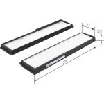 BOSCH 1 987 432 051 Innenraumfilter BOSCH 1 987 432 051 Innenraumfilter