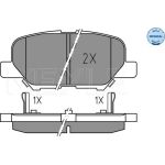 Bremsbelagsatz, Scheibenbremse 025 256 8814 Bremsbelagsatz, Scheibenbremse 025 256 8814