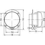 Nebelscheinwerfer 1N0 008 582-001