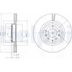 Delphi BG4028 Bremsscheibe Delphi BG4028 Bremsscheibe