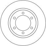 Bremsscheibe DF4115
