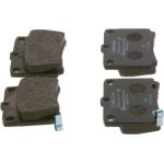 Bremsbelagsatz, Scheibenbremse 0 986 424 711 Bremsbelagsatz, Scheibenbremse 0 986 424 711
