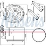 Ölkühler, Motoröl 90695 Ölkühler, Motoröl 90695