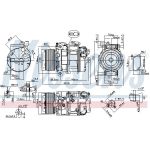 Kompressor, Klimaanlage 89595 Kompressor, Klimaanlage 89595