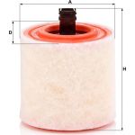 MANN-FILTER C 16 012 Luftfilter MANN-FILTER C 16 012 Luftfilter