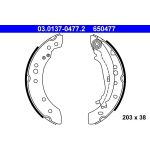 Bremsbackensatz 03.0137-0477.2