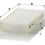 MANN-FILTER CU 1823 Innenraumfilter, Partikelfilter