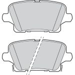 Bremsbelagsatz, Scheibenbremse 302881 Bremsbelagsatz, Scheibenbremse 302881