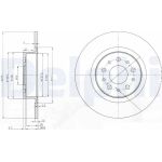 Bremsscheibe BG3857 Bremsscheibe BG3857
