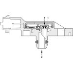 Sensor, Kraftstoffdruck 0 261 230 093
