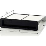 MANN-FILTER CU 22 004 Innenraumfilter, Partikelfilter MANN-FILTER CU 22 004 Innenraumfilter, Partikelfilter