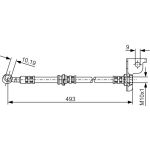 BOSCH 1 987 476 370 Bremsschlauch